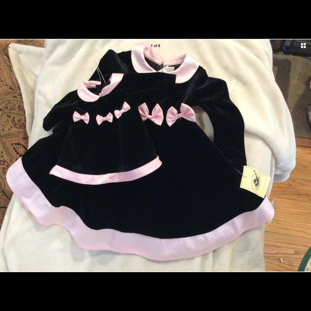 NWT Good lad Toddler Dress & doll dress size 3t